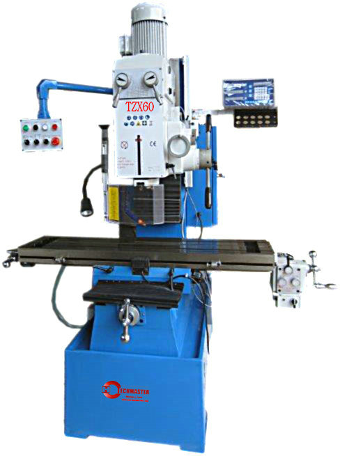 TOP GEARED DRILLING AND MILLING MACHINE DM60