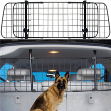 Universal Car Headrest Guard Grill Pet Dog Safety Adjustable Barrier for Vehicle Back Seat