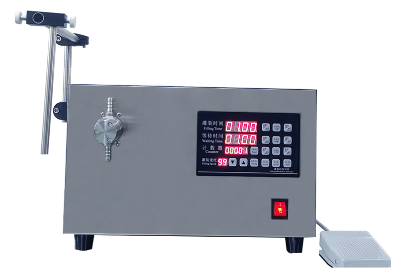 Semi automatic magnetic gear pump filling machine Máquina de enchimento de bomba de engrenagem magnética semiautomática