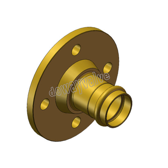 Adaptador de cobre a presión de latón Roll Grove
