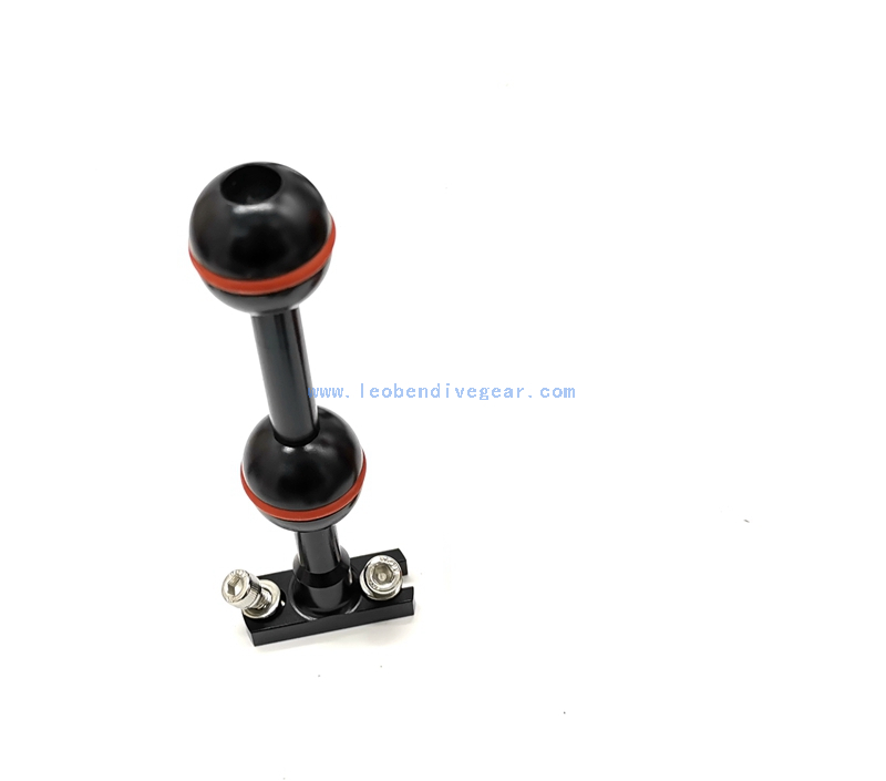 Underwater Two 1 inch (25mm) Camera Handle Grip Ball adapter Base 