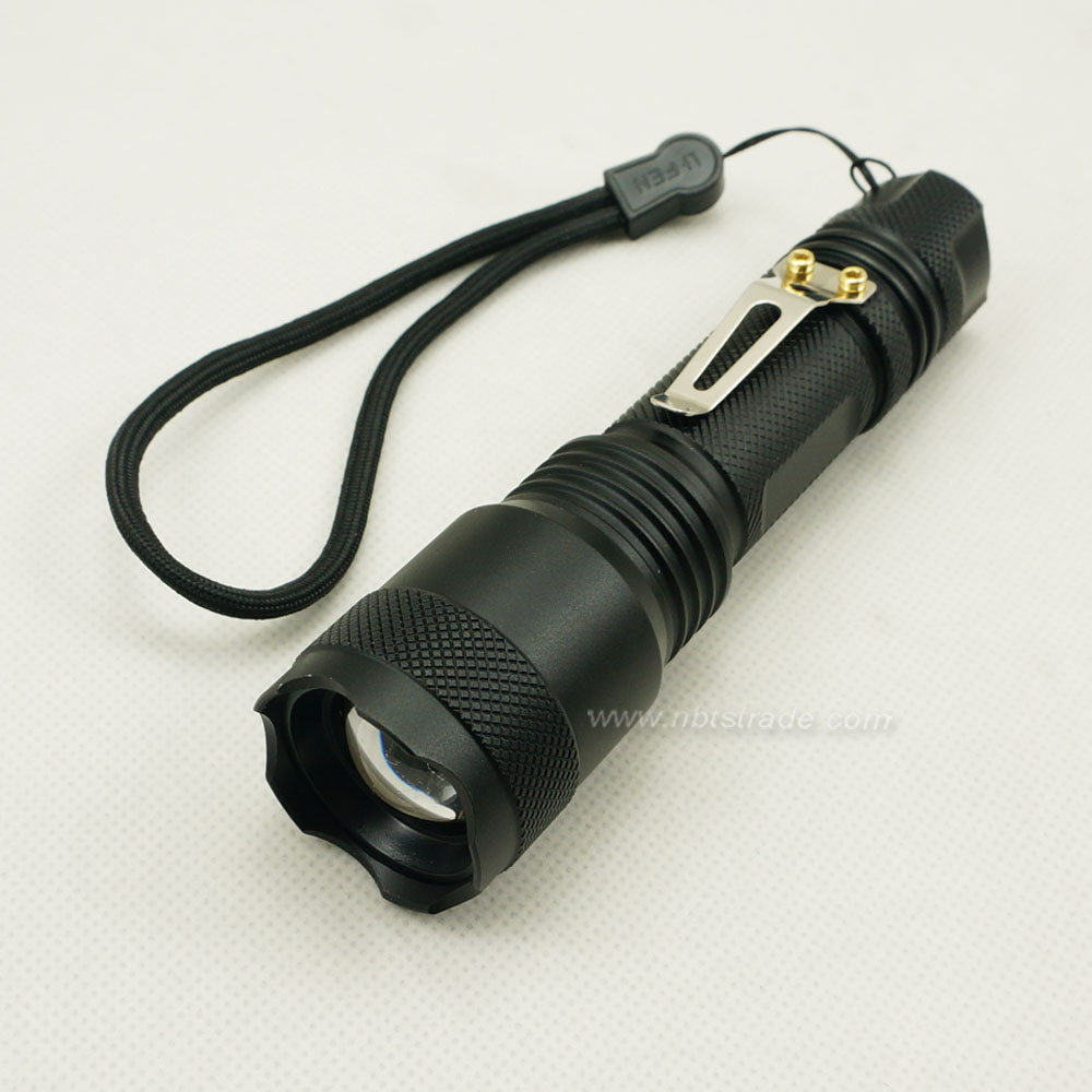 Powerful XML-T6 350 Lumen Police LED Flashlight