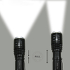 Ultra Power T6 LED Aluminum Adjustable Flashlight with Pocket Clip