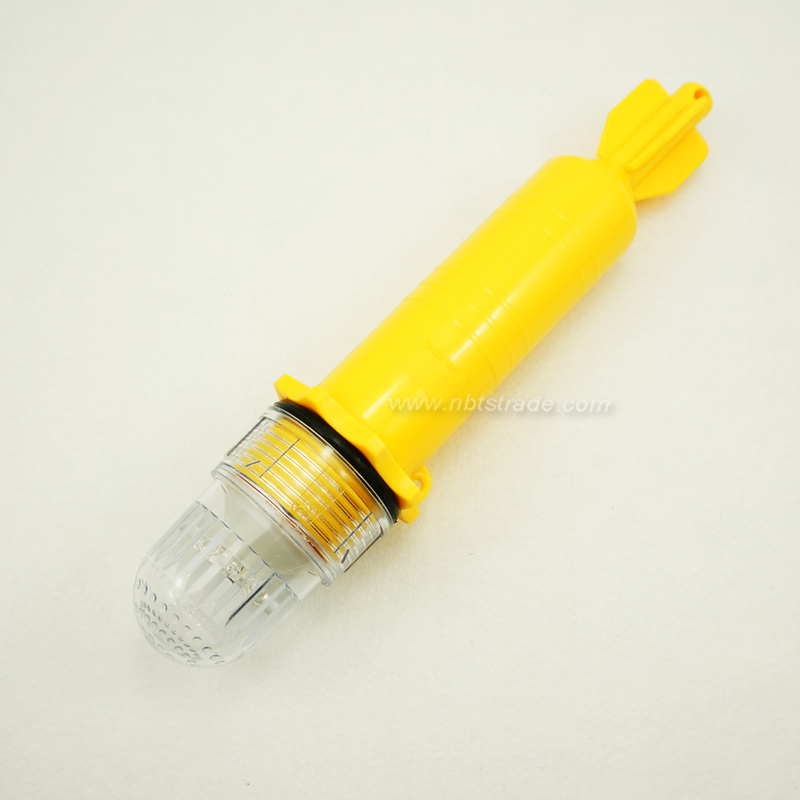 2D battery operated LED Flash fishing net light for beacon