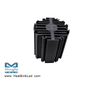 eLED-XIT-7050 Pin Fin LED Heat Sink Φ70mm for Xicato