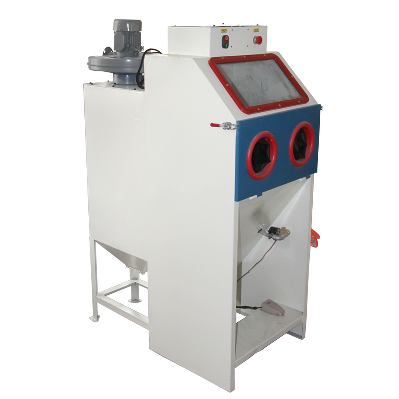 Manual suction steel sand blasting machine