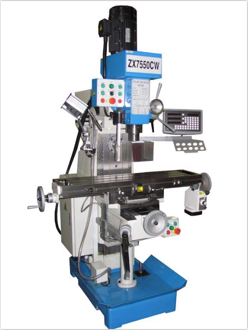 ZX7550CW WITH R8 SPINDLE 