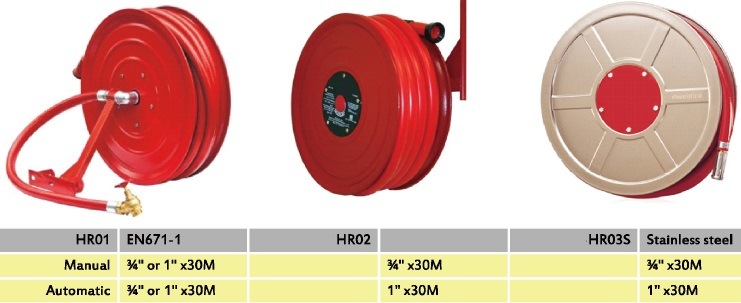 Fixed fire hose reel (Automatic) - TPMCSTEEL