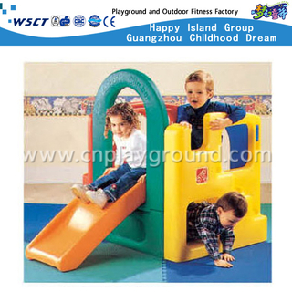 Пластмассовые игрушки Слайд с качелями Детское оборудование для игровых площадок (M11-09308)