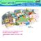 Indoor Soft Playground Slide Ausrüstung Freches Schloss zum Verkauf (HD-8201)