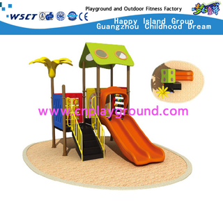 Mini équipement de terrain de jeu en plastique pour enfants en bas âge (HD-3301)