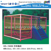 Zona de juegos favorita de los niños para el salto del trampolín (HD-15006)