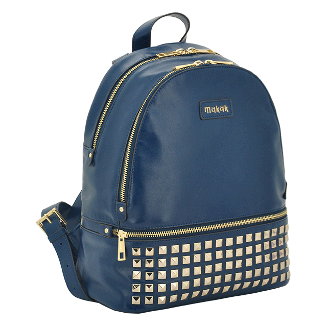 Ladies leather backpack