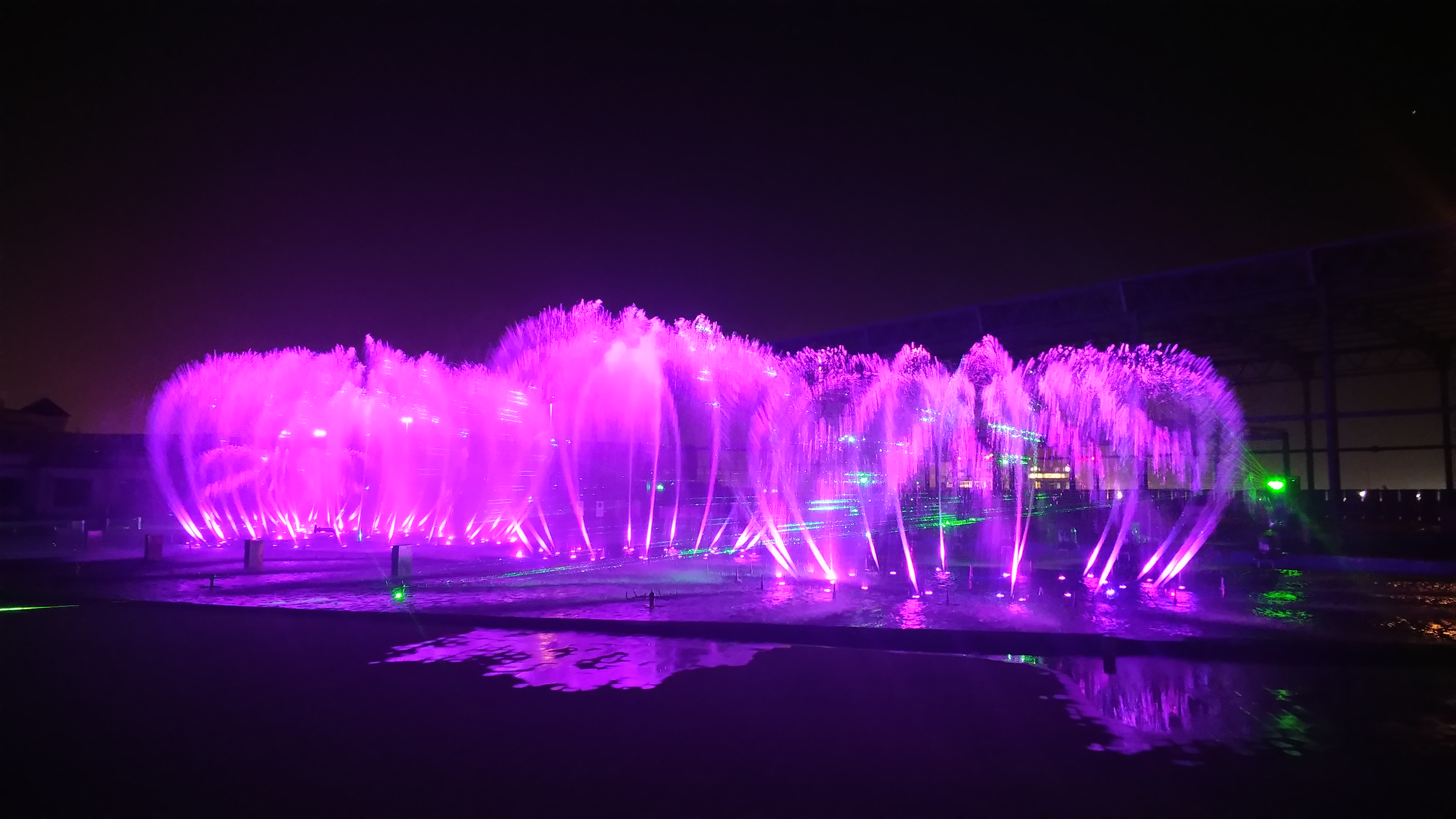 Saudi Arabia Jeddah city water show