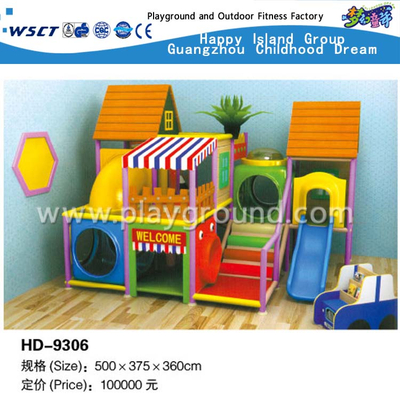 Nuevo Commical Indoor Playground con tobogán para niños (HD-9306)