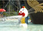 Équipement d'arrosage par aspiration de clown de l'eau de jeu d'Aqua pour le） du （HD-7004 de cour de jeu de stationnement de jeux de l'eau