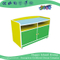 Venta caliente Kindergarten Furniture Wooden Kids TV Stand en stock (HG-6110)