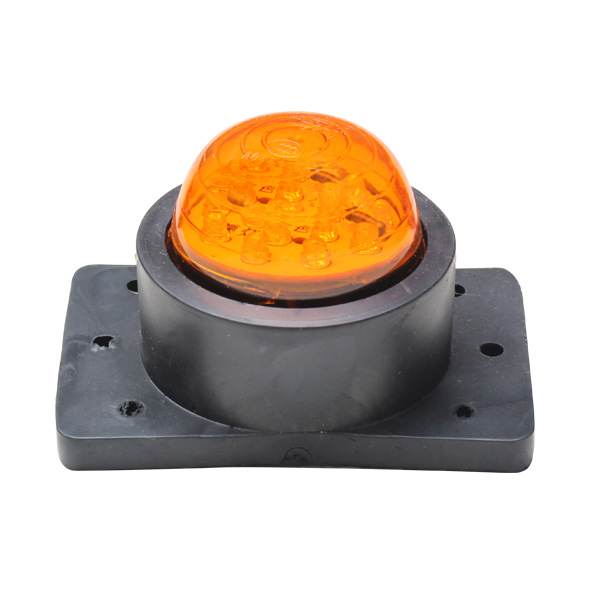 unviersal rubber mounted dumpers truck led marker lamp