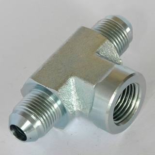 Female Branch Tee 2602 Flare tube end / female pipe end SAE 070427 hydraulic hose end fittings