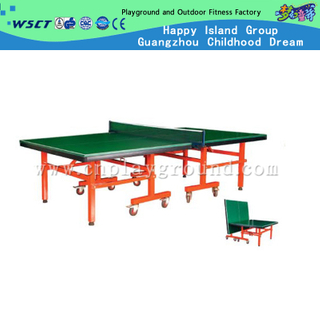 Table pliable mobile de tennis de table pour l'équipement de forme physique d'école (HD-13612)