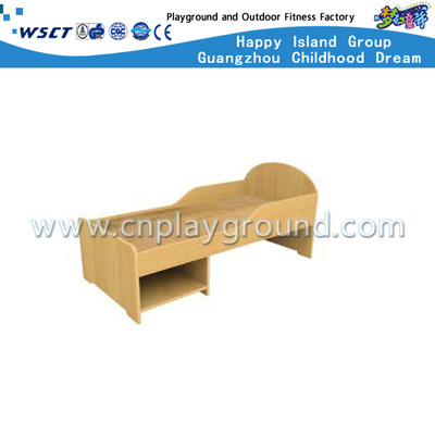Cama de escuela hecha de madera de los muebles de la guardería de los niños con el gabinete de zapato (M11-08002)