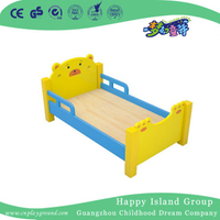 Gelbes Bären-Modell, das hölzernes Kleinkind-Schule-Bett (HG-6502, anstreicht)