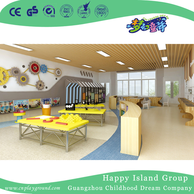 Solución completa de Kindergarten para niños Decoración de habitaciones de ciencias (HG-12)