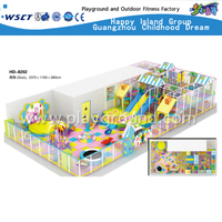 新的设计孩子为游乐园(HD-8202)使用了室内操场设备
