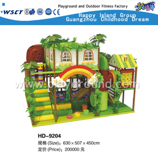 Aire de jeux intérieure de château vilain d'intérieur de haute qualité de Guangzhou (HD-9204)