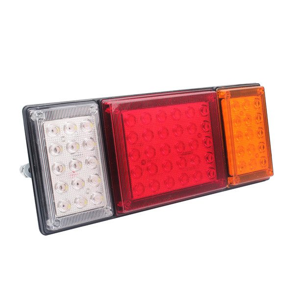 60 LEDs with PP Plate Three Lens Combination Tail Light