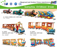 A-12502-12506 Tren eléctrico FRP de los niños nuevos del diseño
