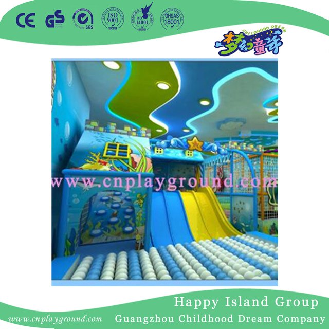 Neues Design Indoor Ocean World Thema Kinder Spielplatzgeräte (HD-16SH01)