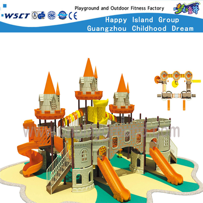 Outdoor Castle Series Kinder verzinktem Stahl Spielplatzgeräte (HF-15802)