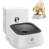 Pet Floating Anti-Overflow Non Wet Beard Safe Portable Travel In Car Plastic Splash Proof Anti Spill Pet Cat Dog Water Bowl