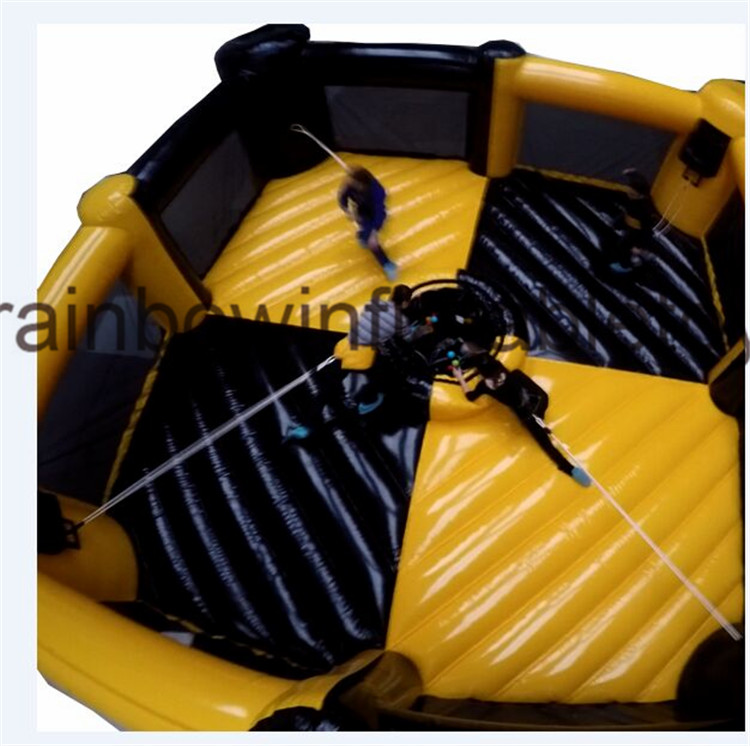 RB9122(8.6x8.3x2.5m) Inflatable Hungry Hippo Chow Down Interactive Game/Inflatable Game