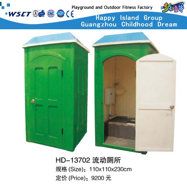 Neue Entwurfs-öffentliche bewegliche Toilette für Ausrüstung im Freien (HD-13702)