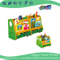 Estante de libros de niños de madera del modelo de coche de la escuela (HG-6011)