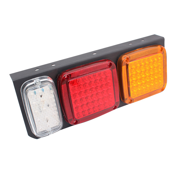99 LEDs with Iron Plate,Three Lens Combination Tail Light