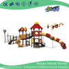 热销的室外儿童螺旋型塑料滑梯（HA-08401）