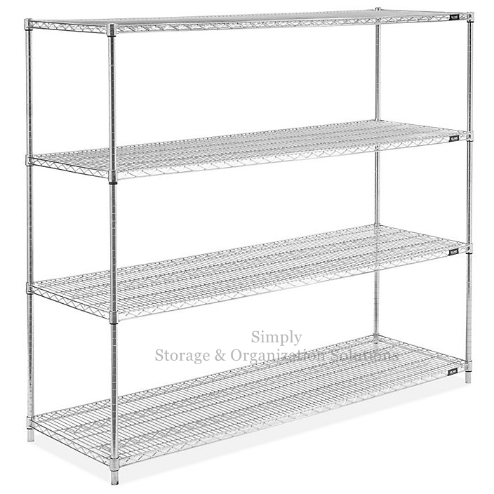 wire storage racks on wheels