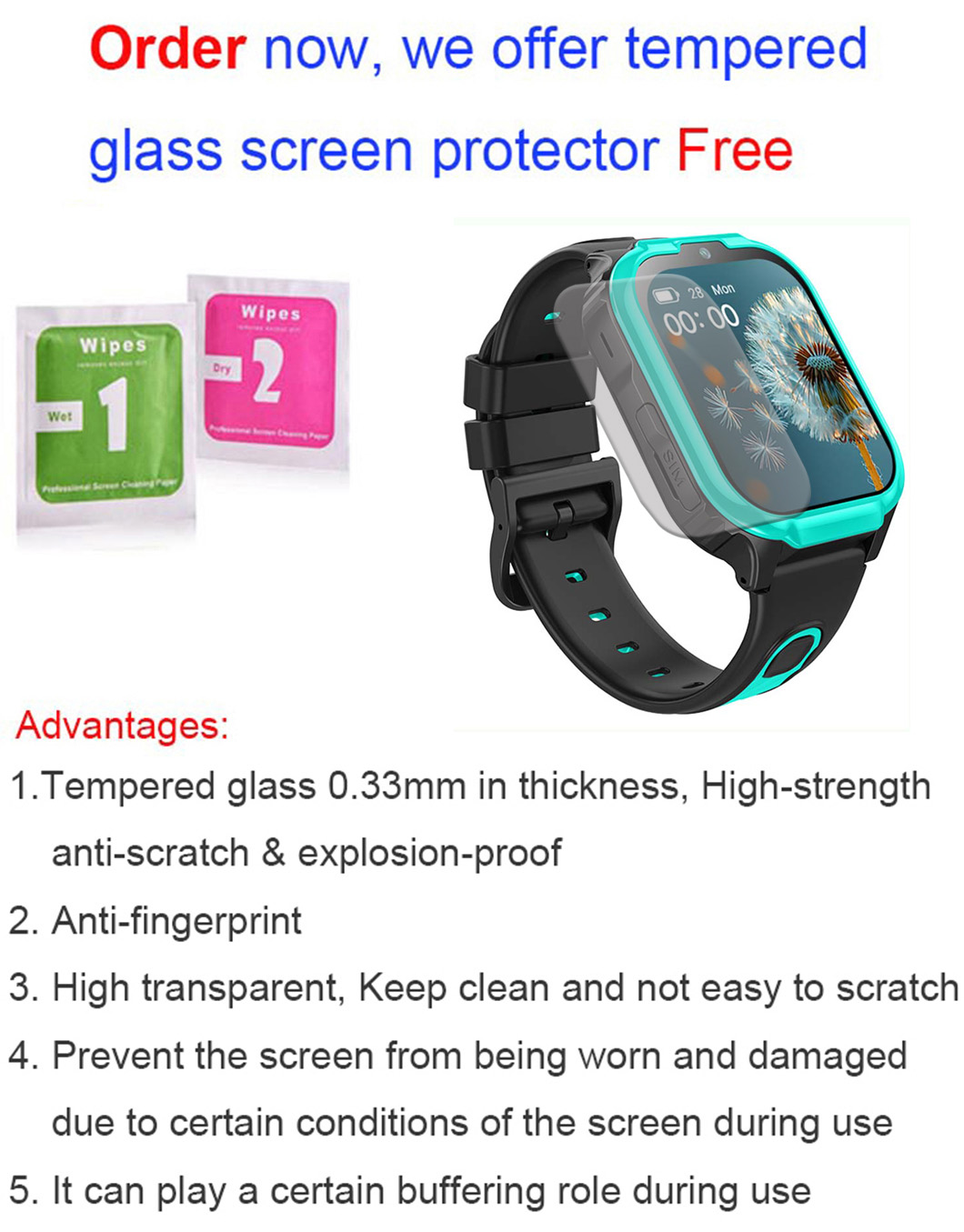AI Health Monitor 4G Kids GPS Watch P41 AI Health Monitor 4G Reloj GPS para niños P41