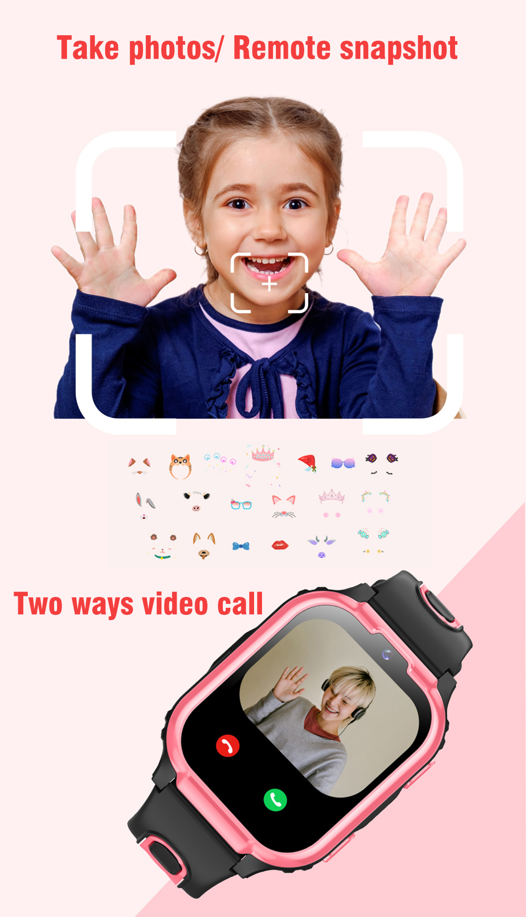 AI Health Monitor 4G Kids GPS Watch P41 AI Health Monitor 4G Reloj GPS para niños P41