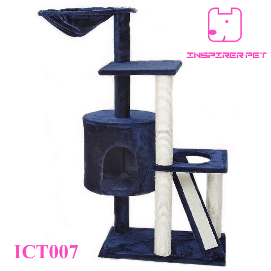 Cat Tree Furniture Condo House Scratcher Bed Toy Post