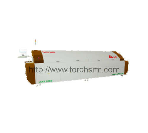 Large Size Lead Free Reflow Oven With Eight Heating Zones A10