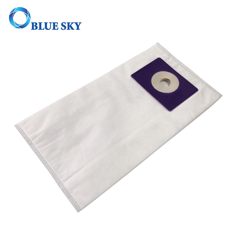 Bolsa de filtro HEPA de polvo no tejido blanco personalizado al por mayor para aspiradora