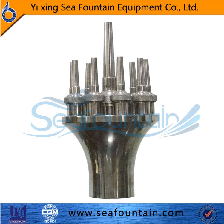 Stainless Steel Upward Ejection Water Fountain Nozzle 