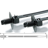 One piece Fixing Ties with Fir Tree Mount