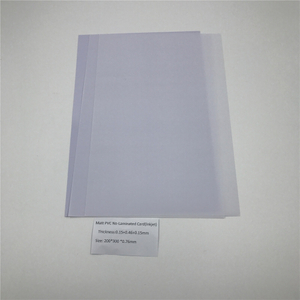 Tarjeta de PVC no laminado mate (inyección de tinta) 0.76 mm
