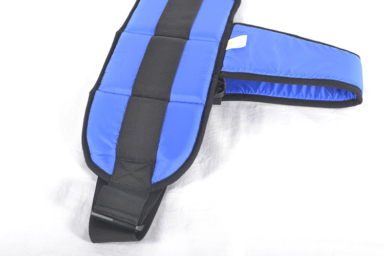 The wheelchair T-shape safety belt fixed ties a belt approximately
