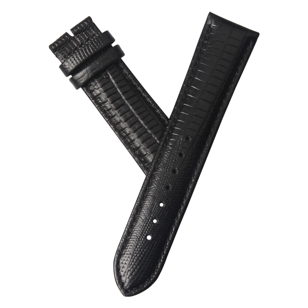 Wholesale 2 Piece of Black Genuine Leather Watch Strap From CONKLY Factory - Buy leather watch ...
